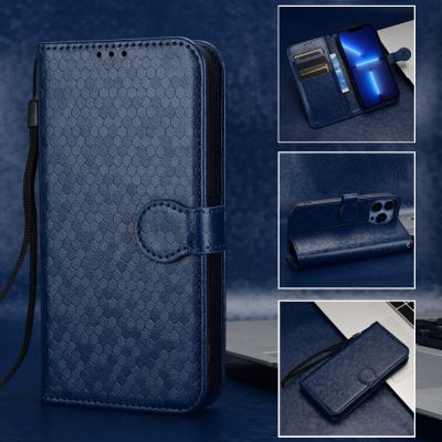 ۩✜ เคส Honor X9a 5G X9 X8a X8 X7a X7 X6 Magic4 Pro Huawei Nova Y61 Y70 เคสฝาพับ Flip Cover เคสหนัง Stand เคสเคสโทรศัพท์มือถือแบบหนังพลิกตั้งได้ลายนกฮูกสําหรับ Hexagon Pattern PU Leather Case Flip Cover Wallet เคสเปิดปิด