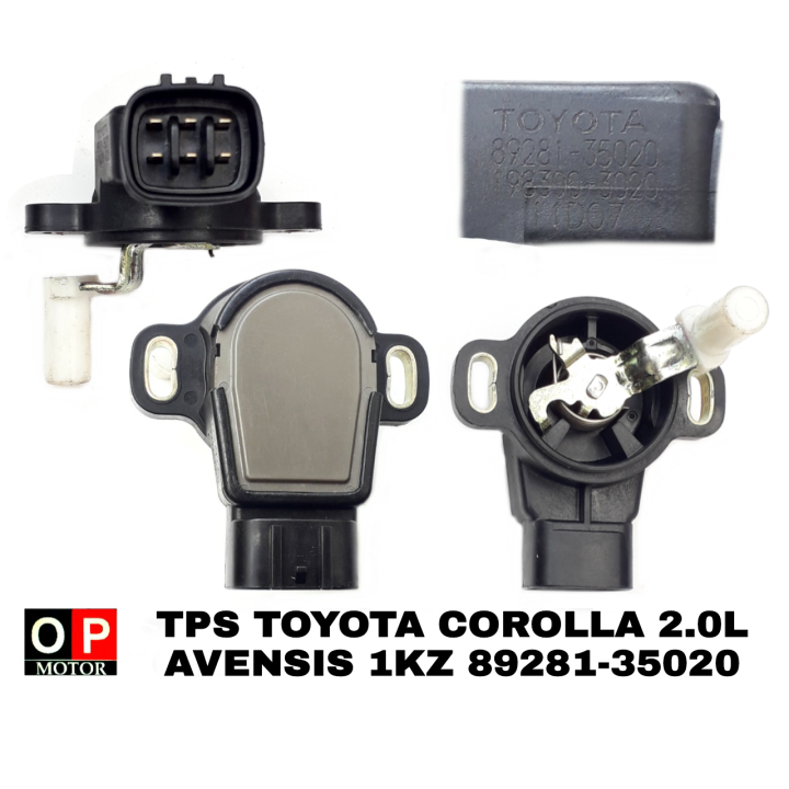 Sensor TPS / Throttle Position Sensor Toyota Corolla 2.0L Avensis 1KZ
