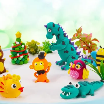 Clay toys making for kids 