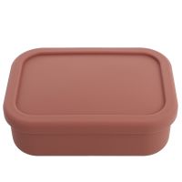 hot【cw】 Leak- Proof Bento Boxes Kids Food Prep Snack Silicone Serving Platters