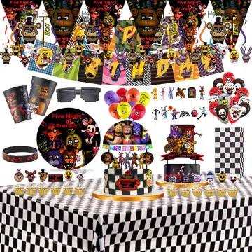 FNAF Birthday Party Decorations At Five Nights Balloons Disposable