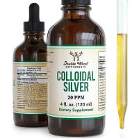 Double wood Colloidal Silver 120ml ซิลเวอร์คอลลอยด์ สนับสนุนสุขภาพผิว สนับสนุนภูมิคุ้มกัน