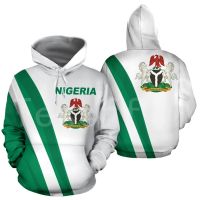 Tessffel Newest Country Flag NewFashion NIGERIA Pullover Long sleeve Funny Tracksuit Unisex 3DPrint Zipper/Hoodies/Jacket S-6