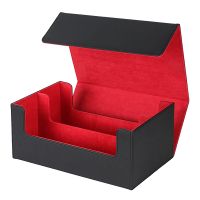 Multifunction Card Box Portable Card Case Organizer Storage Box Top Side-Loading Deck Case Game Cards Hobbies