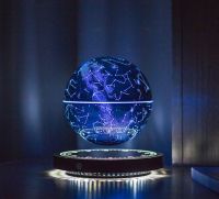 LED Earth Floating Lamp tating Lamp Magnetic tation Globe Rotating Globe ไฟข้างเตียง Novelty Christmas Gifts