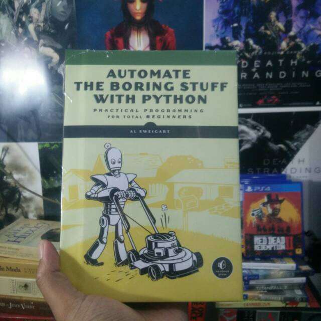 Automate THE BORING STUFF WITH PYTHON HARDCOVER | Lazada