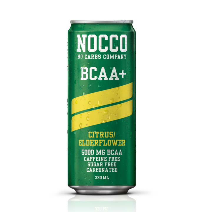 NOCCO No Carbs Company VEGAN BCAA Multivitamins Sports Drink Citrus/ Elderflower ( Non
