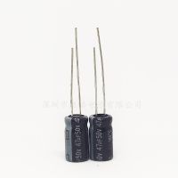 50PCS/lot Electrolytic Capacitor 50V47uF 6.3*11mm New Straight Plug-in Aluminum Electrolytic Capacitor 47uf 50v Size：6x11（MM） Electrical Circuitry Par