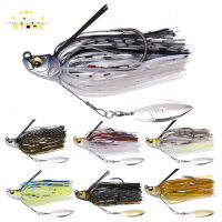 Gawe เหยื่อตกปลา Bass จับปลา Jigs ว่ายน้ำสำหรับ Bass Fishing Jigs Weedless หัว Ned-Jigs ผสมสีโลหะตกปลา