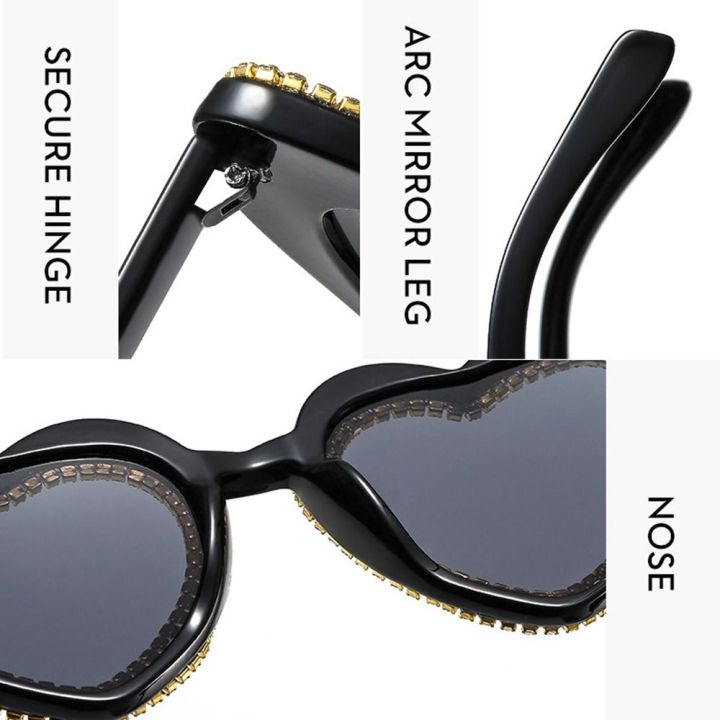lygjzc-แว่นกันแดดเท่ๆ-แว่นตากันแดด-ผู้ชาย-วินเทจ-พร็อพถ่ายรูป-ง่ายๆ-อุปกรณ์ป้องกันดวงตา-y2k-พีซีพีซีพีซี-พลอยเทียมเงา-ตาแมวสำหรับแมว-ป้องกันรังสียูวี-แว่นตาสไตล์เกาหลี-แว่นกันแดดสำหรับผู้หญิง-แว่นตากั