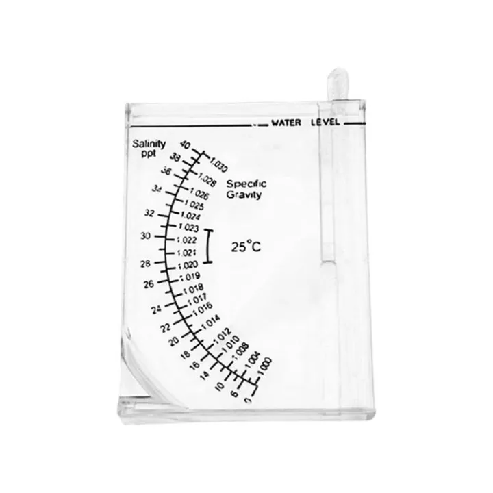 Seawater Hydrometer Seawater Densimeter Meter Sea Hydrometer for Fish