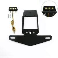 For Kawasaki Z650 Z 650 Ninja650 2017-2020 Motorcycle License Plate Holder With LED Light Tail Tidy Fender Rear Support Bracket Laptop Stands