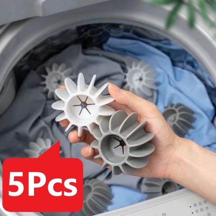 Reusable Silicone Laundry Ball Pet Hair Remover Washing Machine Hair