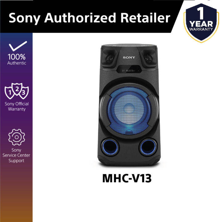 Sony MHC-V13/V13 High-Power Audio System With Bluetooth® Technology ...