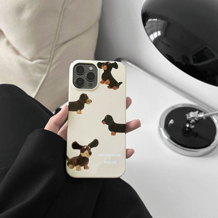 น่ารัก-ลูกสุนัข-ฟิล์ม-เคสแข็ง-เหมาะสําหรับ-14-13promax12-14pro-เคสโทรศัพท์-11-7plus-8-x-เคสป้องกัน