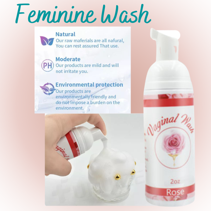 Feminine Wash Antibacterial / Remove Foul Odor / Anti Fungal, Anti Itch