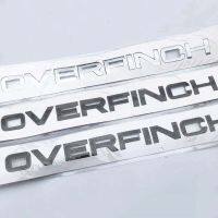 【car parts】3D รถยนต์ ABS Chrome Decals สติกเกอร์สำหรับ Land Rover Range Rover Overfinch I322โลโก้รถหัวตัวอักษรป้ายสัญลักษณ์สติกเกอร์