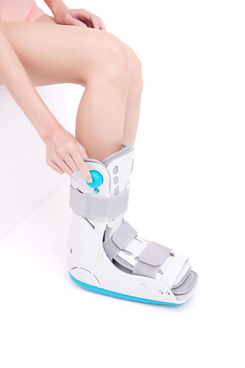 เฝือกข้อเท้าแบบยาว-ปรับระดับด้วยถุงลม-ถอดซักได้-air-bag-walking-boots-achilles-tendon-rupture-rehabilitation-fractured-ankle-boots-ใส่ได้ทั้งซ้ายและขวา-ด้านเดียว-เหมาะสำหรับคนไข้ที่เท้าแตก