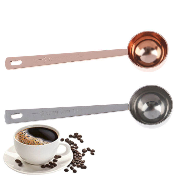 Coffee Scoop Tablespoon exact 15ML Stainless Steel Measuring Long