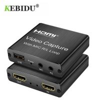 USB 3.0 Video  Capture Card support Mic HD 4K Video 1080P Board Game Record For Live Streaming Video Recording Adapters Cables