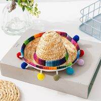 【hot】¤¤❁  Small Hat Hair Hoops Sombrero Headbands Headdress Performance Props Favors