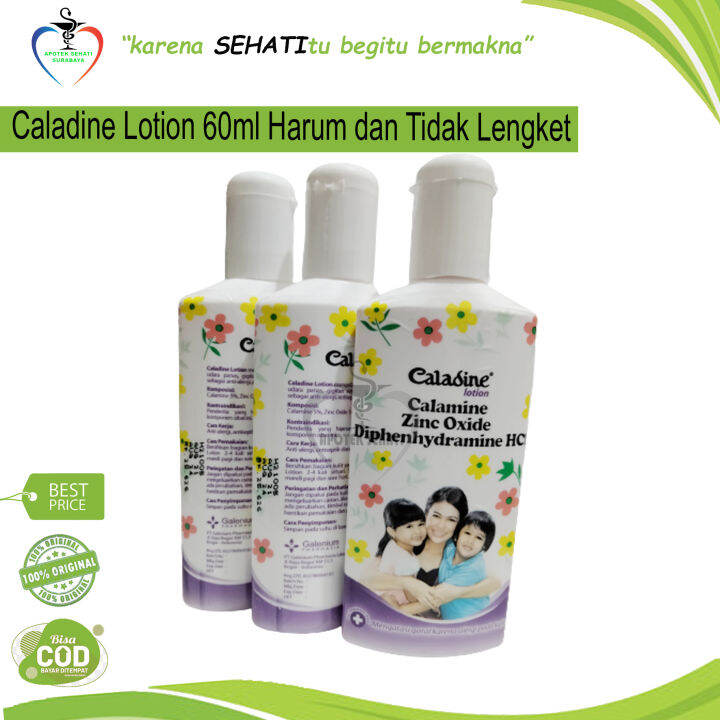 Caladine Lotion Besar 95ml Obat Gatal, Biang Keringat, Gigitan Serangga Lazada Indonesia