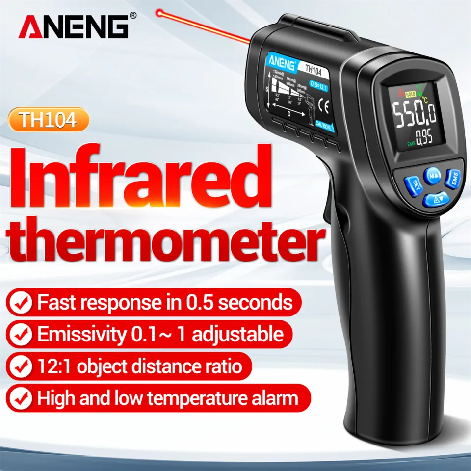 Gauge IR Infrared Thermometer Thermal Heat Sensor Temperature Gun  Non-Contact