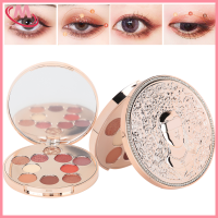 10สีเครื่องสำอางกันน้ำ MACK ANDY Eye Shadow Glitter Matte Eyeshadow Plate