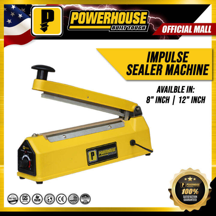 POWERHOUSE Industrial Impulse Sealer Machine 8" Inch 12" Inch [SOLD