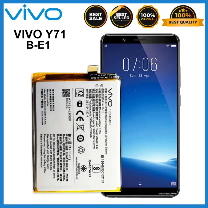 Original Vivo Y71 1724 Battery Model BE1 / 3360mAh (ADVANSITY)