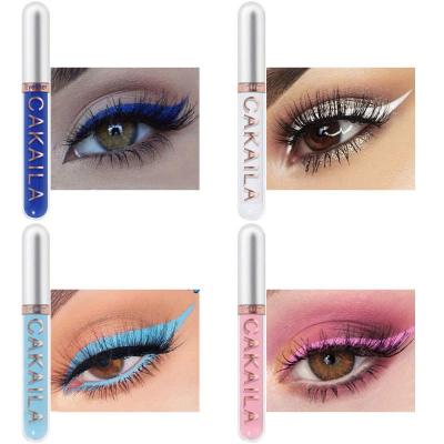 8pcsset Liquid Eyeliner set Color glitter Matte eyeliner Quick-dry Long-lasting non-smudge Blue Green White Eye Liner TSLM1