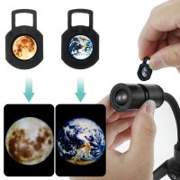 ▧ Planet Projection Lamp with Moon and Earth Projection Cards Galaxy Light Projector Novelty Atmosphere Light Party Photo Props