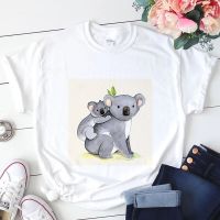 Koala Graphic Print T-shirt Women Tee Summer Top Fashion Women Tshirt Harajuku Aesthetic Korea Casual Female T Shirt PCTW