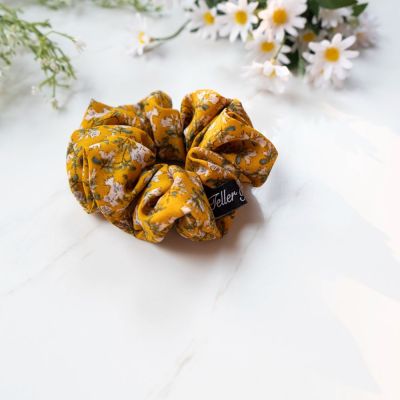 teller of tales scrunchies - amber (summertime collection)