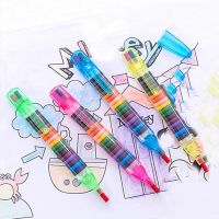 20สี Pcs Creative Crayon การศึกษาน้ำมัน Pas นักเรียน Diy Graffiti Drawing ปากกา Soft Pas Art Supplies Kawaii เครื่องเขียน
