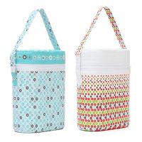 hot！【DT】✁☼  Cartoon Baby Bottle Insulation Mummy Handbag Thermal Food Warm