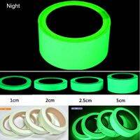 1pc Green Luminous Tape Self Adhesive Glow In The Dark Stickers 3m Stage Decorative Luminous Fluorescent Tape Warning Stickers Adhesives  Tape