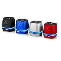 Music D.J. T-2306A ลำโพงบลูทูธขนาดเล็ก มีไฟ LED Light สามารถเล่นเพลงจาก TFCard/USB mini bluetooth speaker