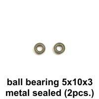 ขายดี? NEW BALL BEARING 5X10X3 METAL SEALED (2 PCS.)