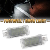 Car Courtesy Door Projector Trunk Boot Footwell Luggage Light Lamp For Audi A2 A3 A4 A6 TT Q5 For VW Passat B5 B6 Golf 6 Jetta