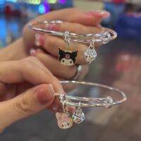 สายรัดข้อมือ HJ สร้อยข้อมือการ์ตูน Sanrio น่ารักสำหรับผู้หญิงสร้อยข้อมือน่ารักสำหรับนักเรียนฉบับภาษาเกาหลีหวานของขวัญสำหรับแฟนสาวแฟนสาว