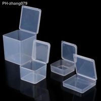 Mini Boxes Rectangle Clear Plastic Jewelry Storage Case Container Packaging Box for Earrings Rings Beads Collecting Small Items