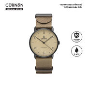 Đồng hồ nam nữ Curnon Whitesands Wander dây vải Nato chính hãng