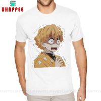 Demon SlayerZookout Effect Kimetsu No Yaiba Zenitsu T Shirts Mens Blank Shirts Plus Size Wholesale