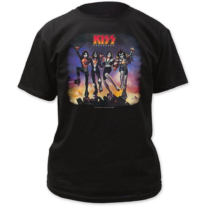 kiss-destroyer-jumping-print-mens-classic-cotton-t-shirt-fashion-unique-classic-cotton-men-top-tee-design-t-shirts-casual-cool