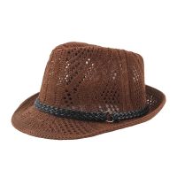 Vintage Summer Sun Hat Cool Men Lace Fedora Panama Hat For Women Solid Jazz Hat Beach Cap Sombrero Panama Gorras Female