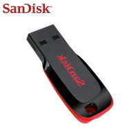 SanDisk CZ50 20ชิ้น128GB USB 2.0 Pendrive 64GB 16GB USB Flash Drive ไดรฟ์ปากกา32GB U Disk Mini Flash Drive 100 เดิม