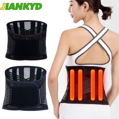 【CW】 Waist Lumbar Support Hot Compress Heating Fixing Plate Supporting
