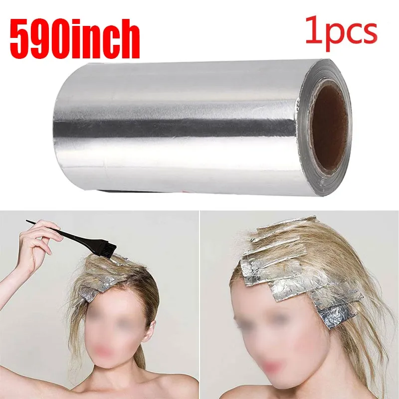 Thicken Highlighting Foil Hair Dye Perm Pape for Coloring Hair Wrapped  Aluminium Hair Care Tin Paper Hairdressing Accessories | Lazada