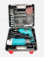 ชุดกระเป๋า Makita &amp;gt; สว่าน 3 หุน + หินเจียร Makita  4 นิ้ว พร้อมของแถมเต็มกล่อง (รุ่นกล่องสีดำ) **สินค้างานเทียบ งานไต้หวัน เกรด AAA**